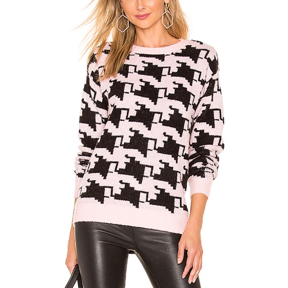 Lovers + Friends Sweaters - Lovers + Friends Revolve Basset Pink Sweater